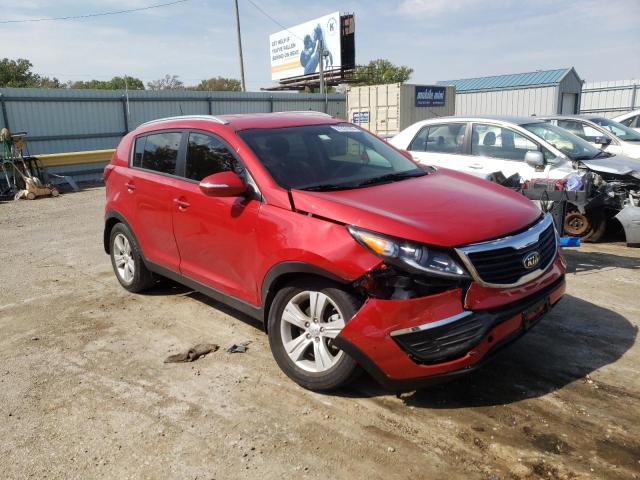 KNDPB3A21D7422642 - 2013 KIA SPORTAGE B RED photo 1