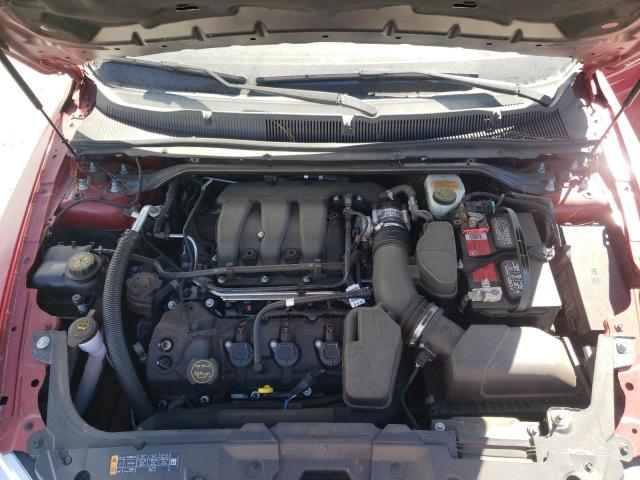 1FAHP2F81EG105156 - 2014 FORD TAURUS LIM RED photo 7