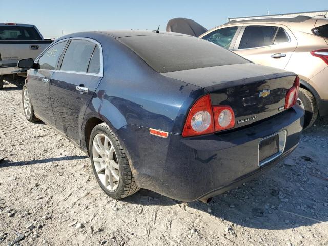 1G1ZE5EU7BF364961 - 2011 CHEVROLET MALIBU LTZ ლურჯი ფოტო 3