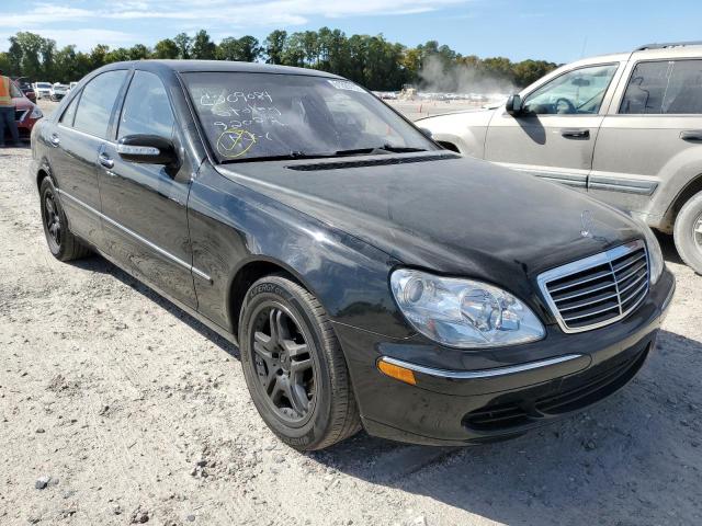 WDBNG84JX3A360652 - 2003 MERCEDES-BENZ S 500 4MAT BLACK photo 1