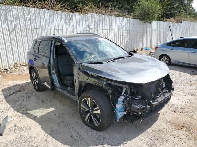 5N1AT3CA5MC722355 - 2021 NISSAN ROGUE SL GRAY photo 1