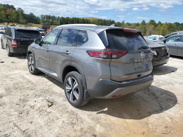 5N1AT3CA5MC722355 - 2021 NISSAN ROGUE SL GRAY photo 3