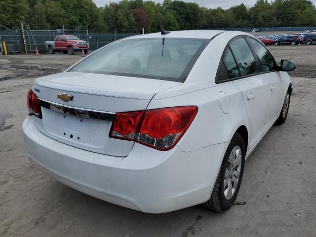 1G1PA5SG3E7238256 - 2014 CHEVROLET CRUZE LS WHITE photo 4