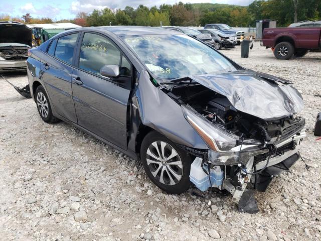 JTDL9MFU3N3032483 - 2022 TOYOTA PRIUS LE GRAY photo 1