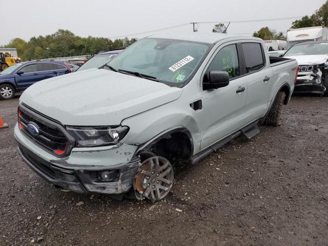 1FTER4FH6NLD07663 - 2022 FORD RANGER XL GRAY photo 2