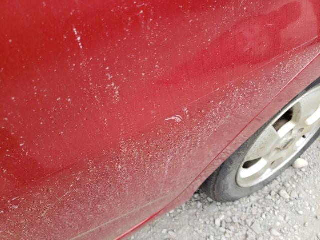 KL1TD66687B695186 - 2007 CHEVROLET AVEO BASE BURGUNDY photo 9