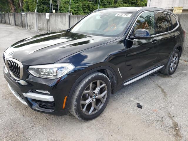 5UXTY3C08L9D10045 - 2020 BMW X3 SDRIVE3 BLACK photo 1