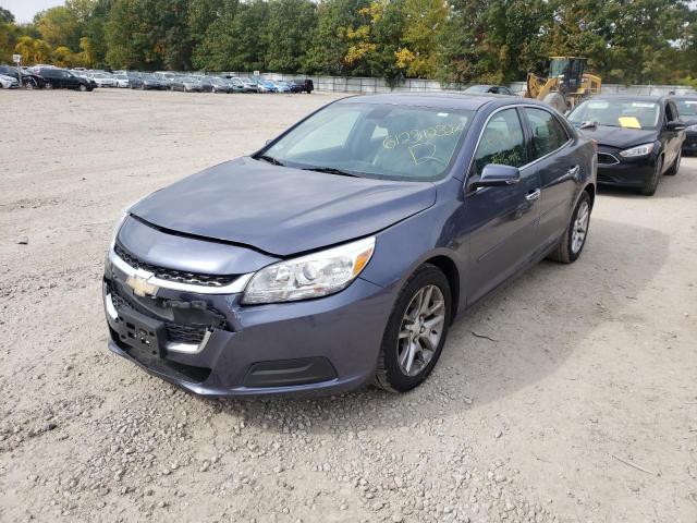 1G11C5SL3EF167420 - 2014 CHEVROLET MALIBU 1LT BLUE photo 2