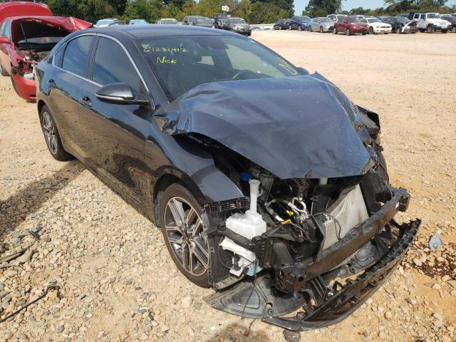 3KPF54AD2KE037761 - 2019 KIA FORTE EX GRAY photo 1