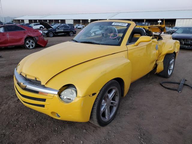 1GCES14P54B105804 - 2004 CHEVROLET SSR 黄色 照片 2