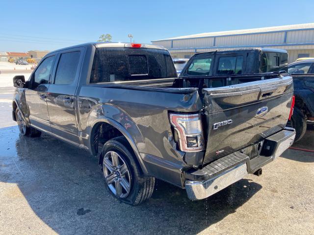 1FTEW1CF6HKE10568 - 2017 FORD F150 SUPER GRAY photo 3