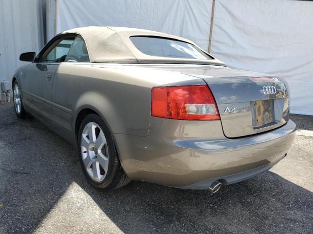 WAUDT48H96K005024 - 2006 AUDI A4 QUATTRO GRAY photo 3