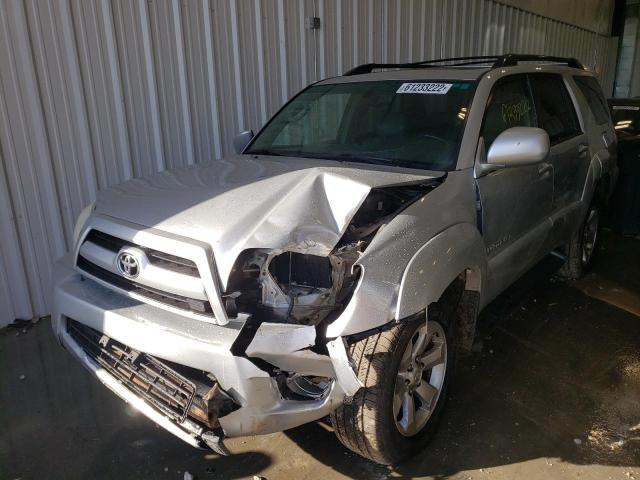 JTEBT17R360062684 - 2006 TOYOTA 4RUNNER LI SILVER photo 2