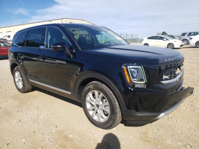 5XYP2DHC7NG300005 - 2022 KIA TELLURIDE BLACK photo 1