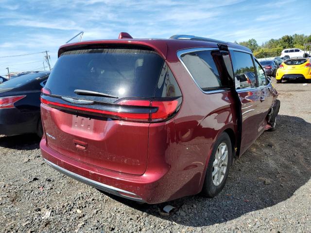 2C4RC1BG1MR543142 - 2021 CHRYSLER PACIFICA T RED photo 4