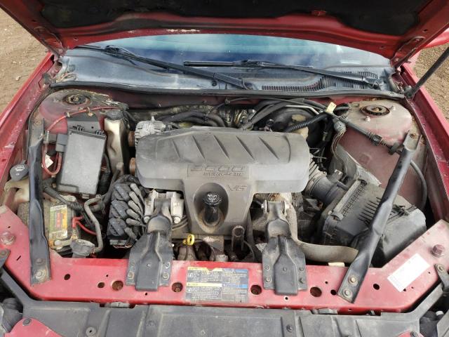 2G2WP552X71116824 - 2007 PONTIAC GRAND PRIX Қызыл фото 7
