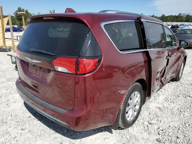 2C4RC1BG6JR104045 - 2018 CHRYSLER PACIFICA T BURGUNDY photo 4