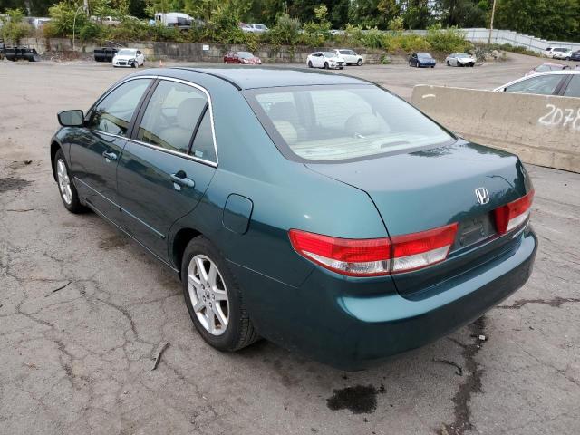 1HGCM66523A007586 - 2003 HONDA ACCORD-V6 GREEN photo 3