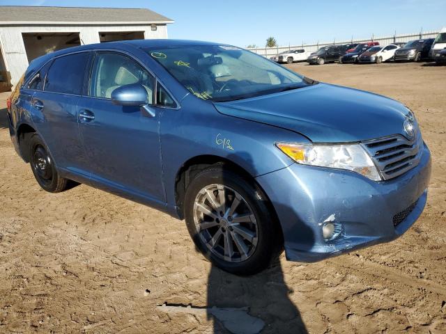 4T3ZA3BB3AU032362 - 2010 TOYOTA VENZA BLUE photo 1