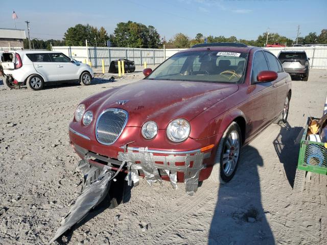 SAJWA01T75FN17561 - 2005 JAGUAR S-TYPE BURGUNDY photo 2