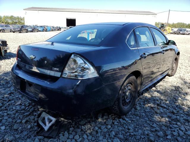 2G1WS57M991276813 - 2009 CHEVROLET IMPALA BLACK photo 4