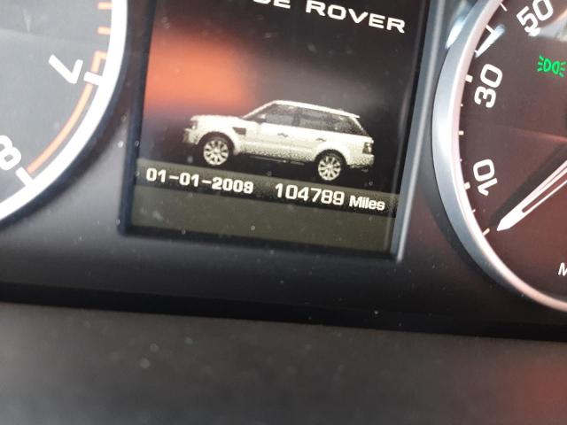 SALSH2E42BA703730 - 2011 LAND ROVER RANGE ROVE WHITE photo 8