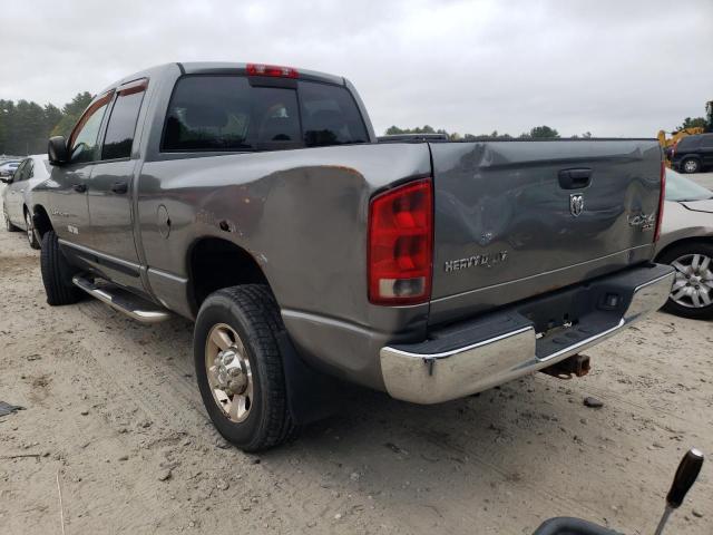 3D7KS28D45G783564 - 2005 DODGE RAM 2500 S GRAY photo 3