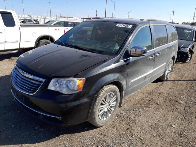 2C4RC1CG9DR590028 - 2013 CHRYSLER TOWN & COU CHARCOAL photo 2