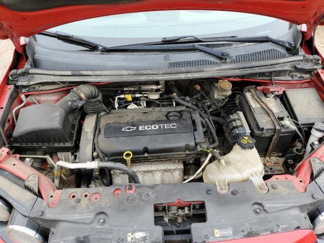 1G1JA6SH1D4156398 - 2013 CHEVROLET SONIC LS RED photo 7