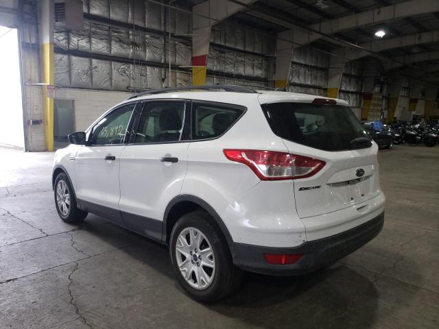 1FMCU0F70EUD25376 - 2014 FORD ESCAPE S WHITE photo 3