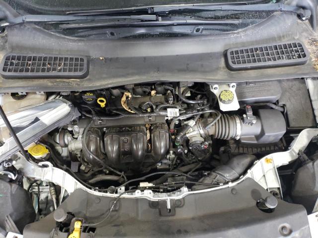 1FMCU0F70EUD25376 - 2014 FORD ESCAPE S WHITE photo 7