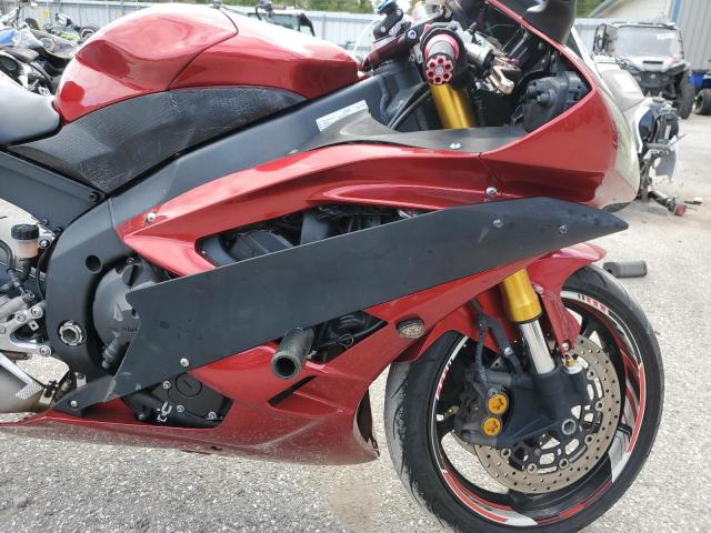 JYARJ12E47A022313 - 2007 YAMAHA YZFR6 L RED photo 7