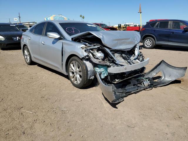 KMHFG4JG5CA154478 - 2012 HYUNDAI AZERA GLS SILVER photo 1