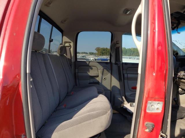 3D7KS28C85G762742 - 2005 DODGE RAM 2500 S Կարմիր լուսանկար 6