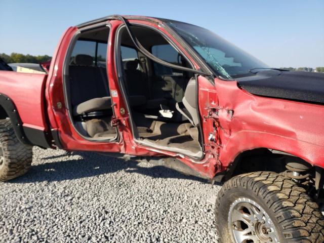 3D7KS28C85G762742 - 2005 DODGE RAM 2500 S Կարմիր լուսանկար 9
