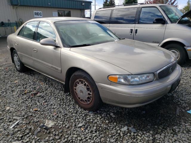 2G4WY55J811334618 - 2001 BUICK CENTURY BEIGE photo 1