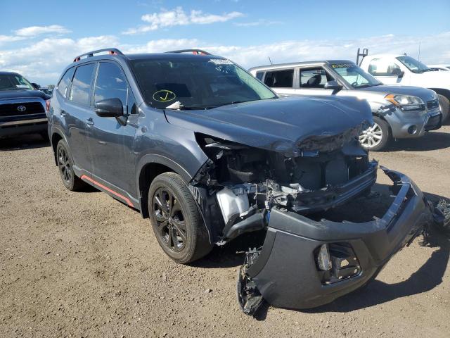 JF2SKAMC0LH515620 - 2020 SUBARU FORESTER S CHARCOAL photo 1