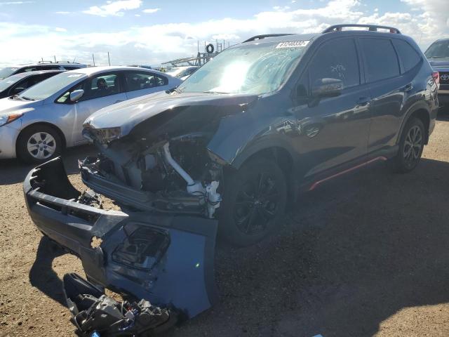 JF2SKAMC0LH515620 - 2020 SUBARU FORESTER S CHARCOAL photo 2