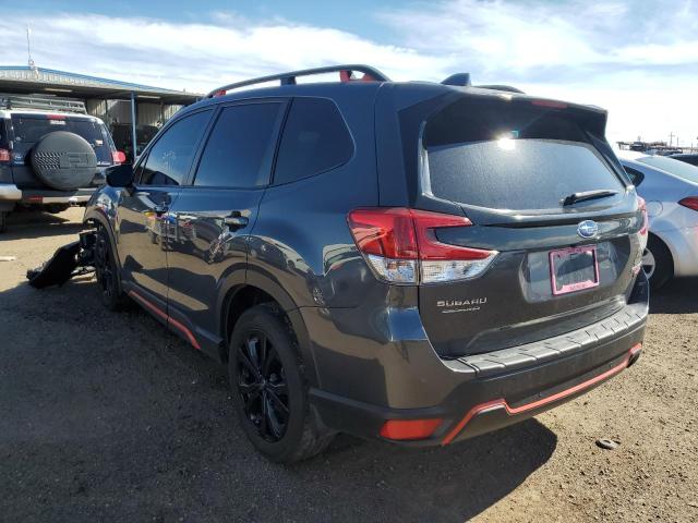 JF2SKAMC0LH515620 - 2020 SUBARU FORESTER S CHARCOAL photo 3