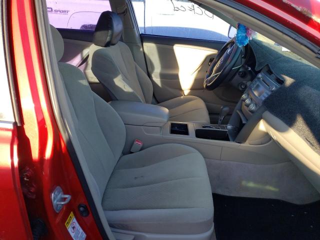 4T1BE46K57U113306 - 2007 TOYOTA CAMRY LE A Қызыл фото 5