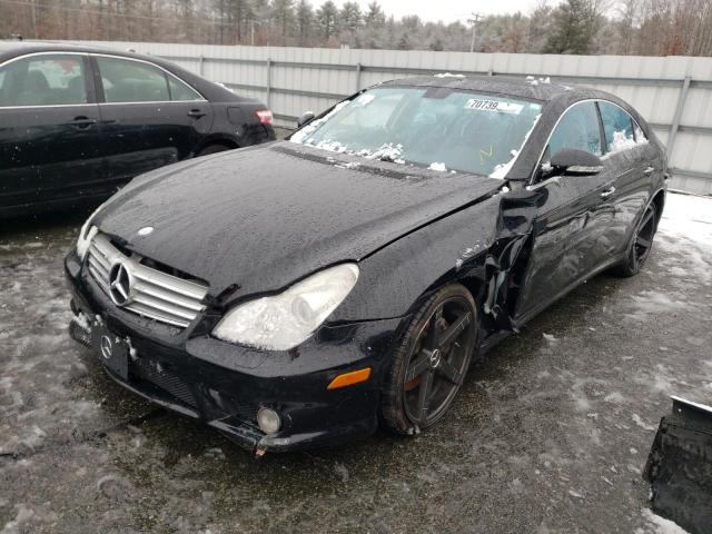 WDDDJ75XX6A014624 - 2006 MERCEDES-BENZ CLS 500C BLACK photo 2