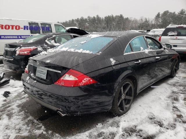 WDDDJ75XX6A014624 - 2006 MERCEDES-BENZ CLS 500C BLACK photo 4