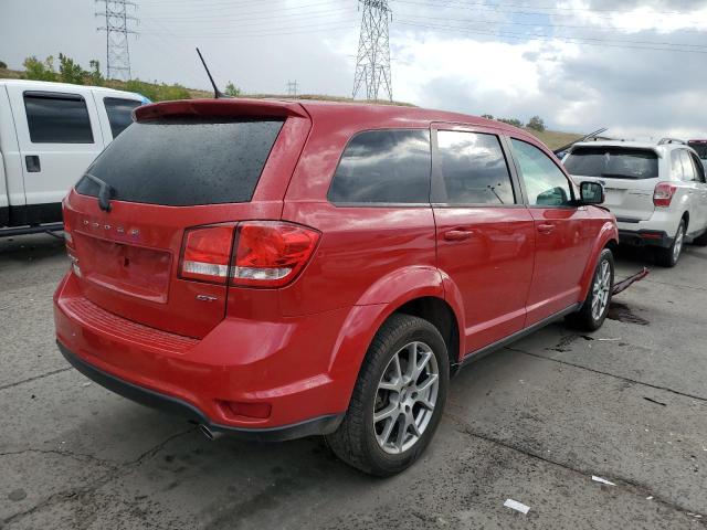 3C4PDDEG0JT464314 - 2018 DODGE JOURNEY GT RED photo 4