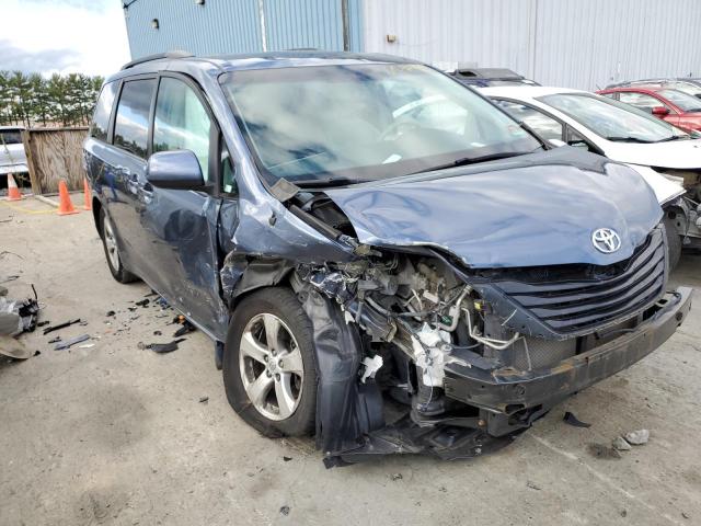 5TDKK3DC1DS384947 - 2013 TOYOTA SIENNA LE BLUE photo 1