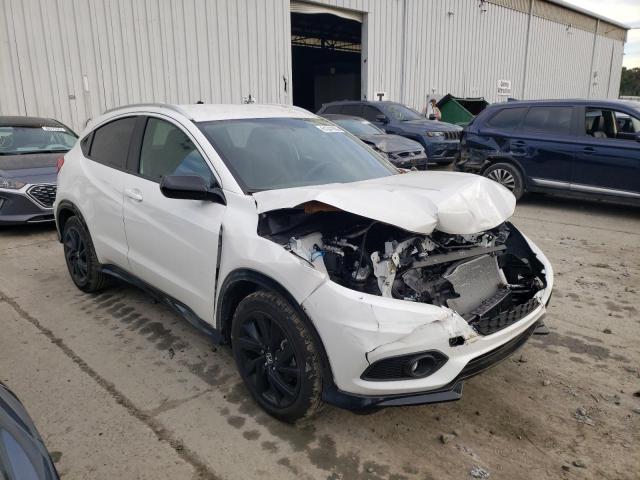 3CZRU6H18NM727543 - 2022 HONDA HR-V SPORT WHITE photo 1