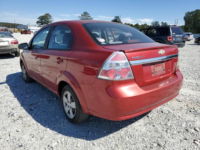 KL1TD5DE5BB238820 - 2011 CHEVROLET AVEO LS 红色 照片 3