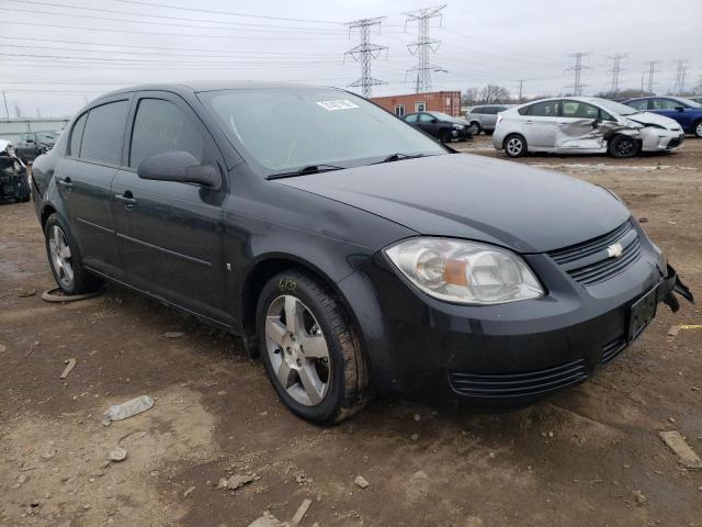 1G1AT58H797292259 - 2009 CHEVROLET COBALT BLACK photo 1