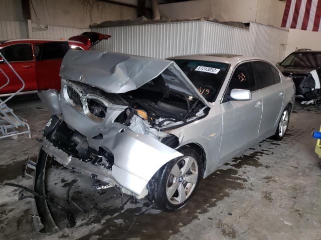 WBANF33517CS41178 - 2007 BMW 525 XI SILVER photo 2