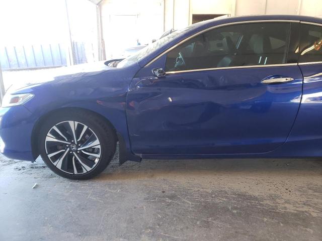 1HGCT2B84HA001484 - 2017 HONDA ACCORD EXL BLUE photo 9