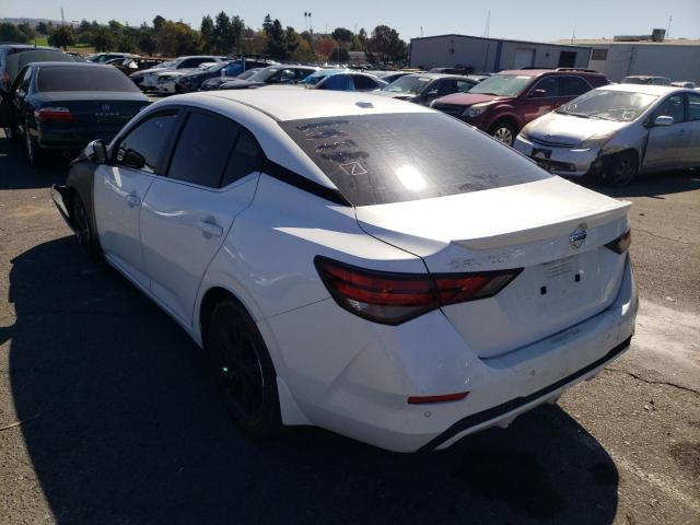 3N1AB8CV5LY258466 - 2020 NISSAN SENTRA SV TWO TONE photo 3